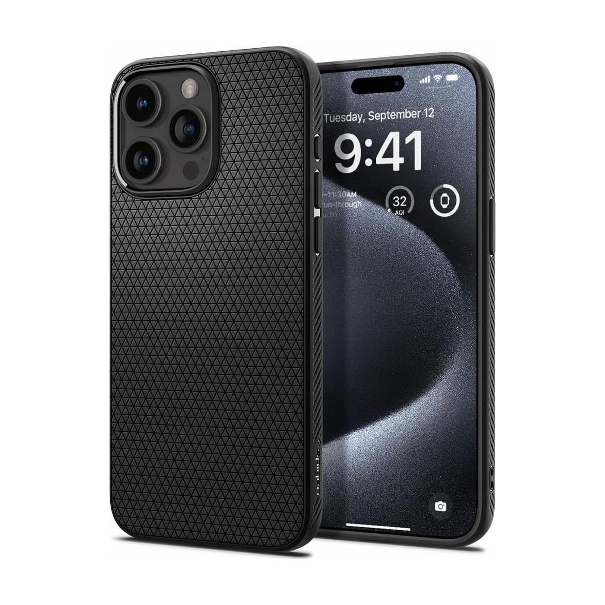 SPIGEN futerał LIQUID AIR do IPHONE 16 Pro matte black