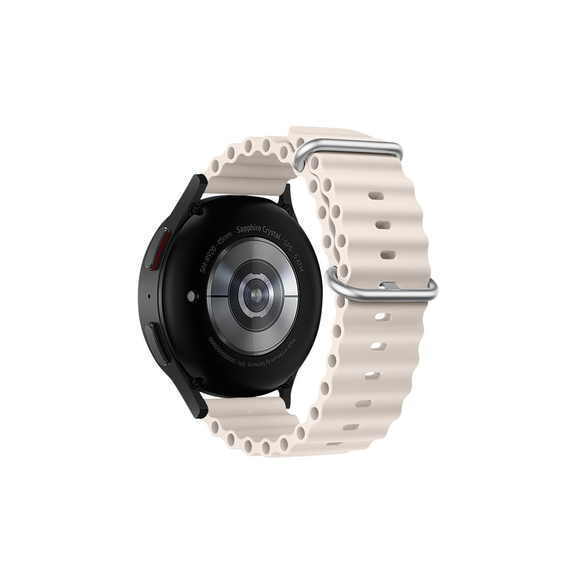 Pasek do Samsung Galaxy Watch Forcell Forcell F-Design FS01 dziurki silikon 20 mm gwiezdny