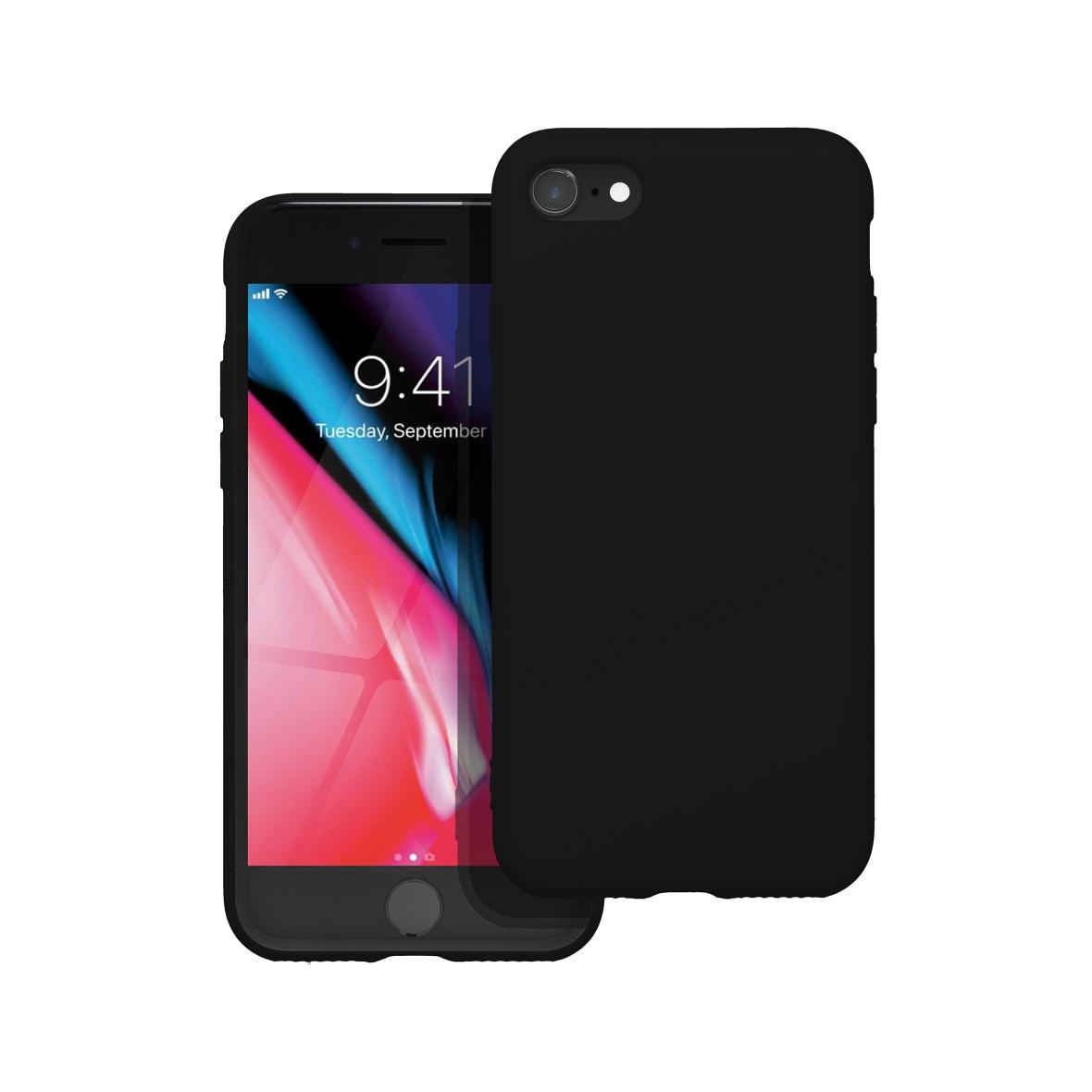 Futerał do iPhone 8 Silicone czarny