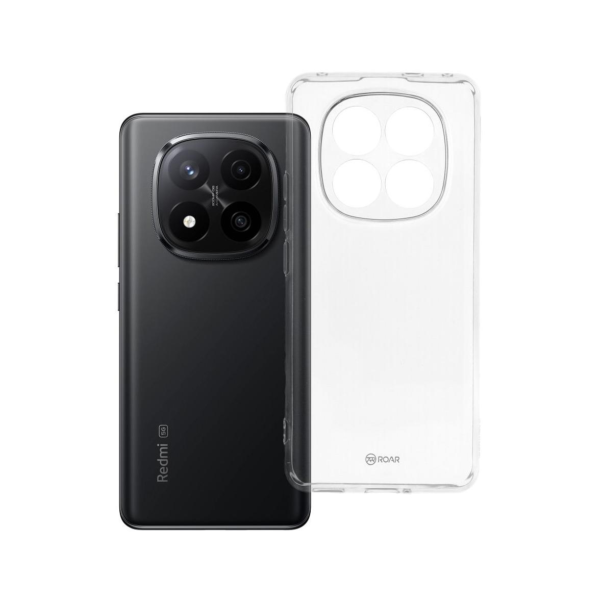 ROAR futerał ALL DAY COLORFUL JELLY do XIAOMI Redmi Note 14 Pro+ 5G transparentny