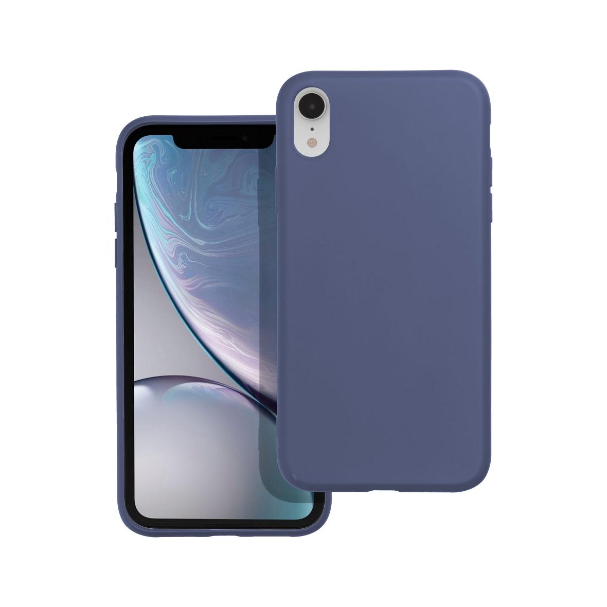 Futerał do iPhone XR Matt niebieski