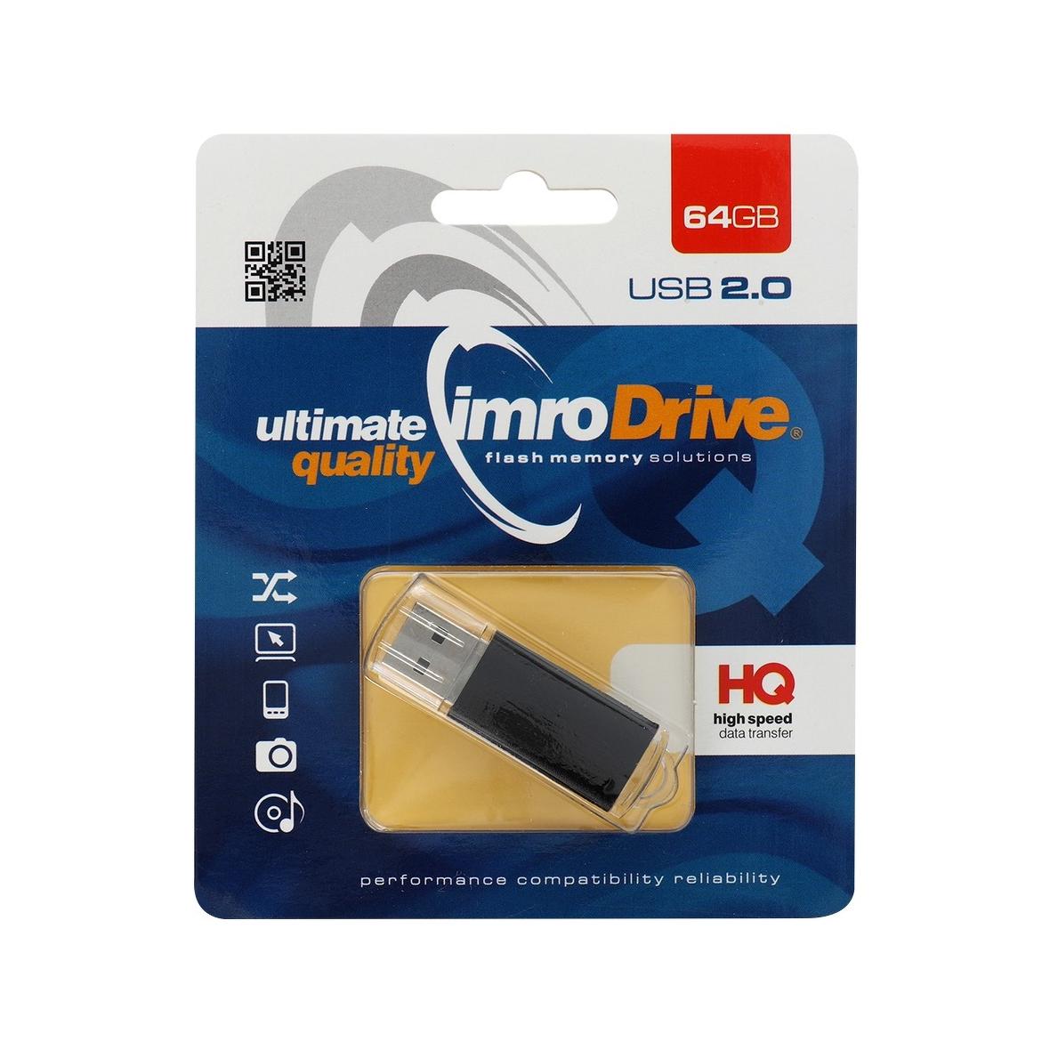 IMRO pendrive BLACK 64GB USB2.0