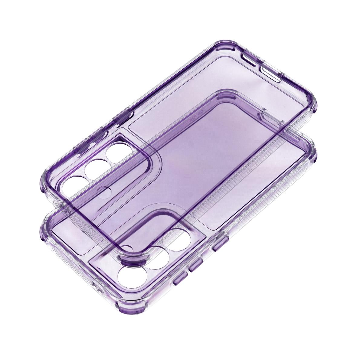 Futerał do Samsung A26 5G Matrix Clear jasnofioletowy