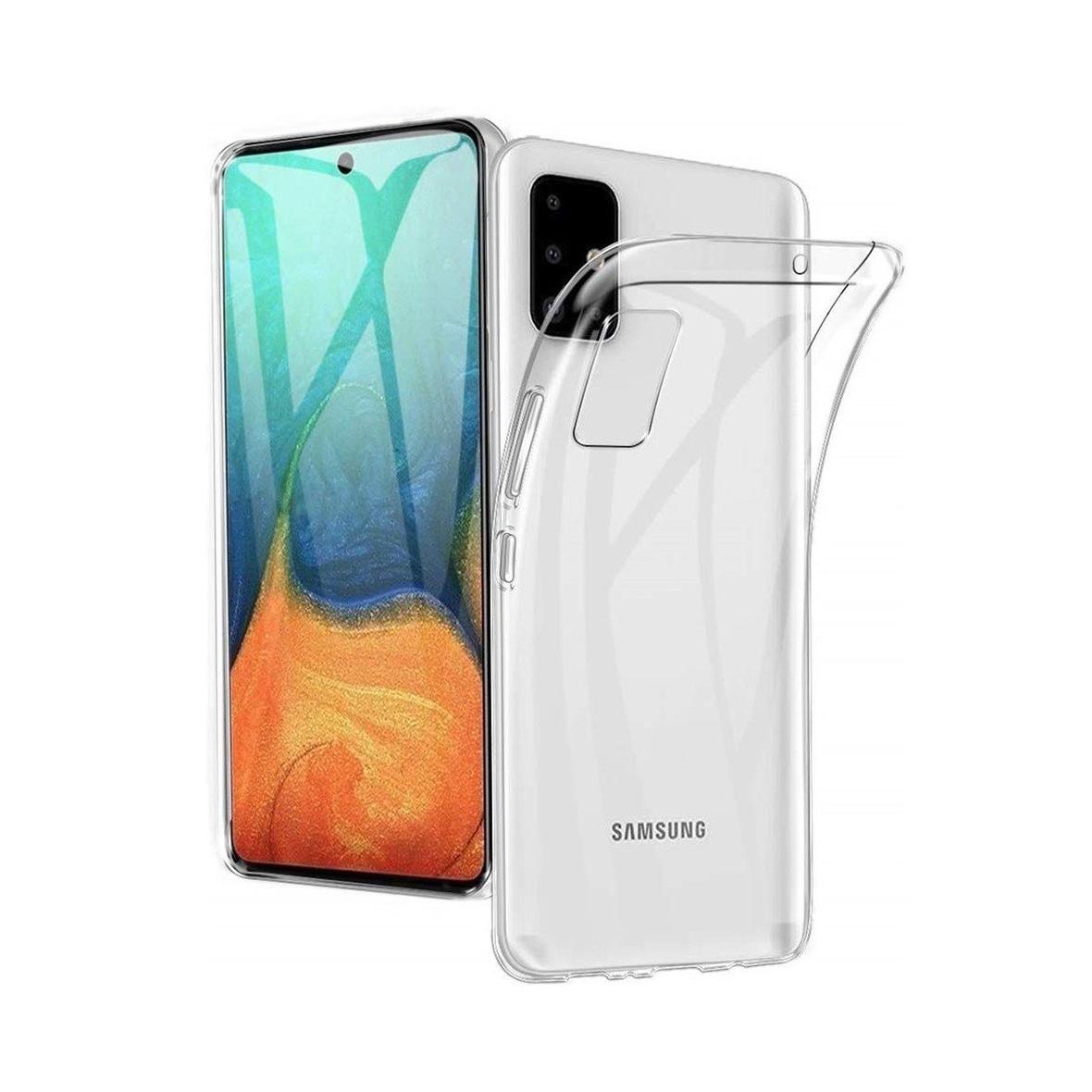 Futerał do Samsung A71 Back Case Ultra Slim 0,5 mm transparentny