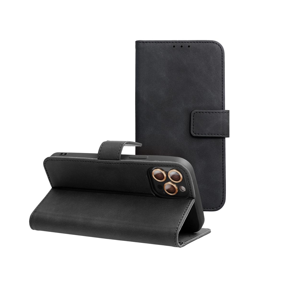 Etui z klapką na iPhone 17 AIR Tender Book czarne