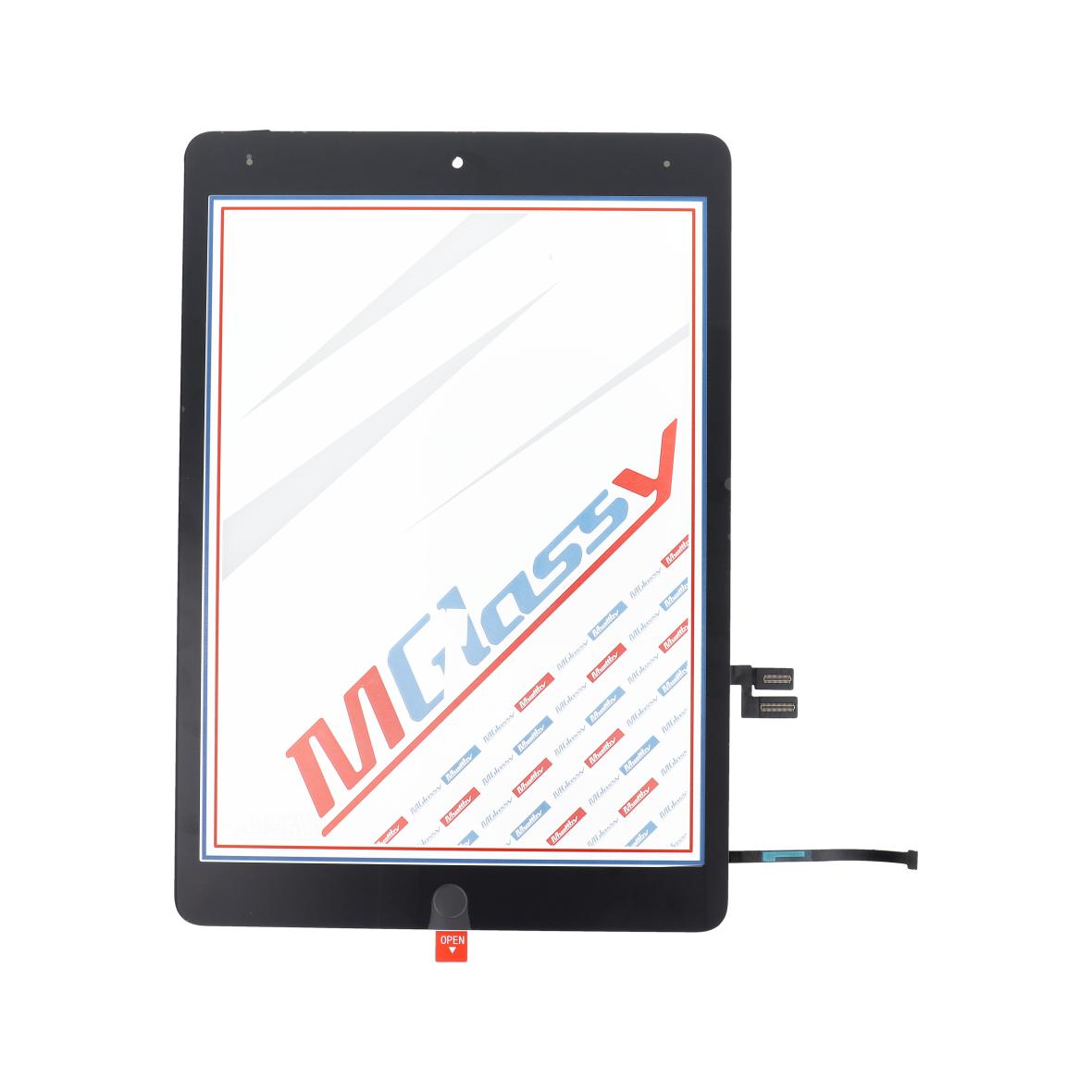 MUSTTBY Ekran dotykowy + taśma klejąca + Home do iPAD 9 (czarny)