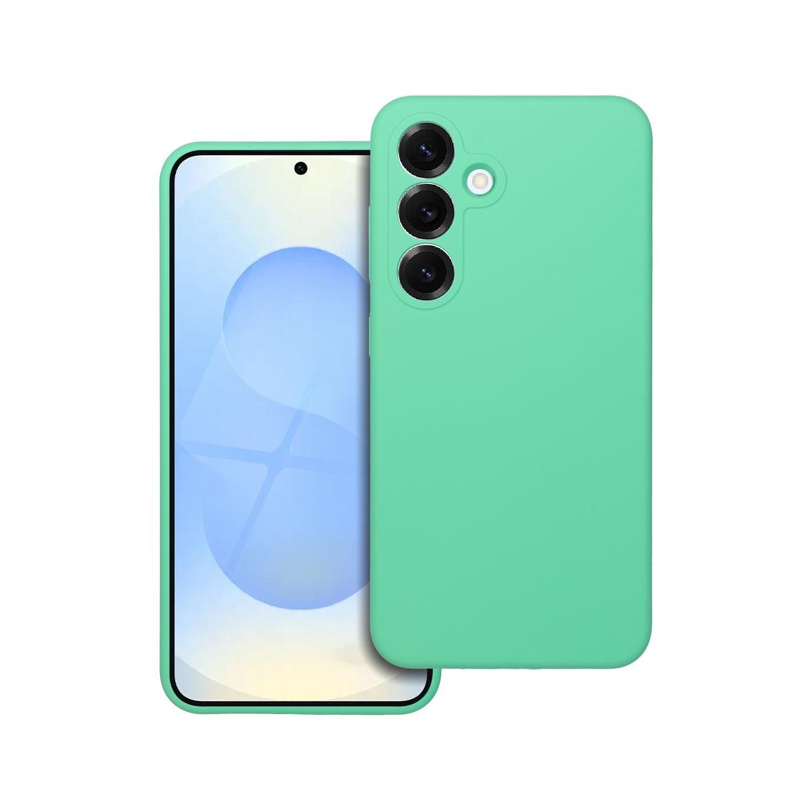 Futerał do Honor X6C Silicone 2mm miętowy