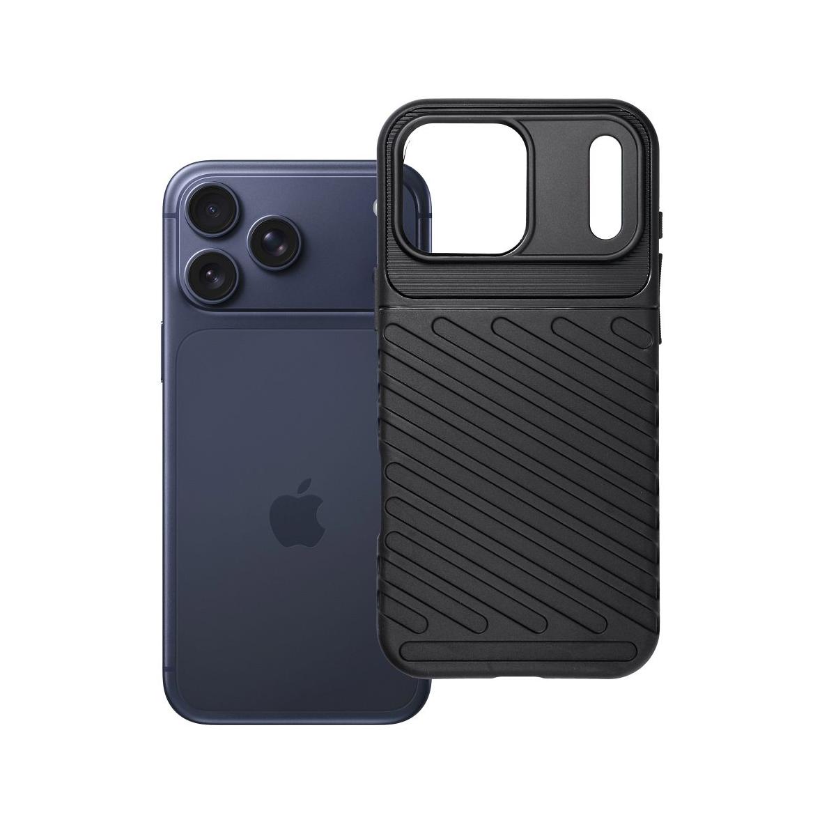 Futerał do iPhone 17 PRO MAX Thunder czarny
