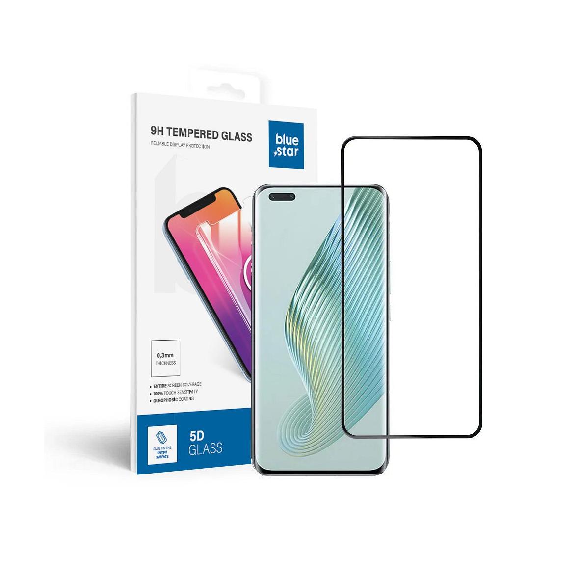 Szkło hartowane do Honor Magic 5 PRO Blue Star 5D czarne