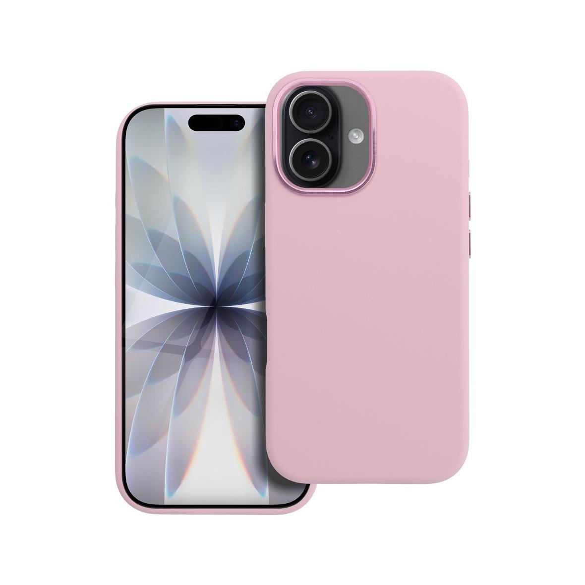 Etui na iPhone 17 Forcell F-Protect Frame Premium zgodny z MagSafe różowy 0INT