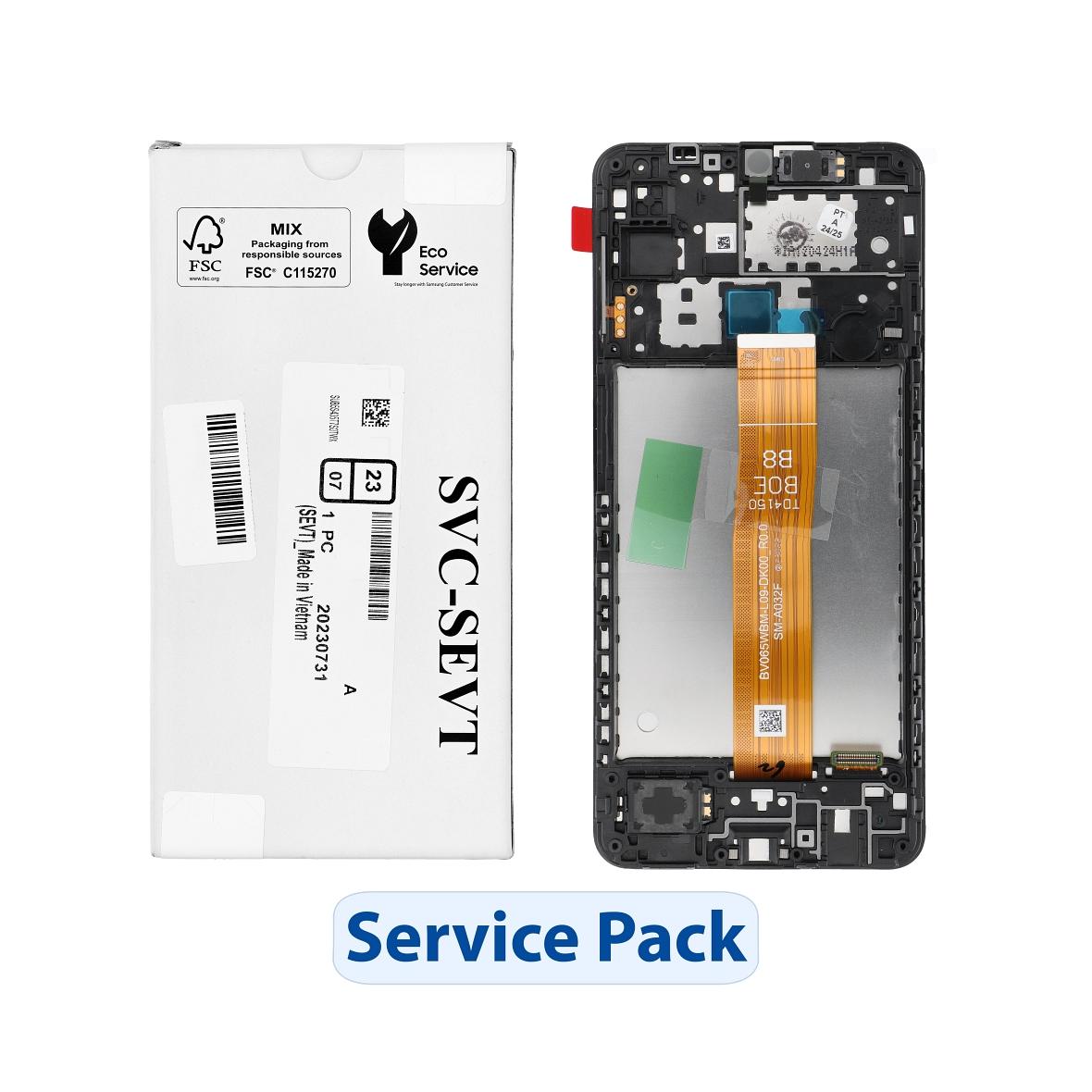 ServicePack Wyświetlacz LCD SAMSUNG A12 A127F GH82-26485A