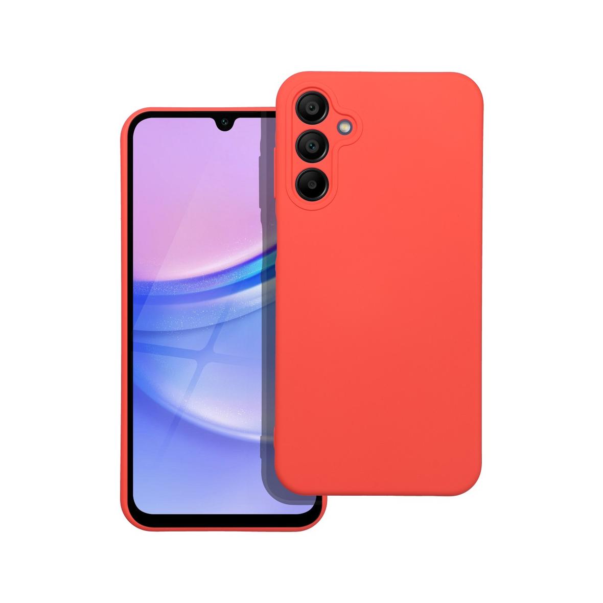 Futerał do Samsung A15 5G / A15 4G Silicone brzoskwiniowy