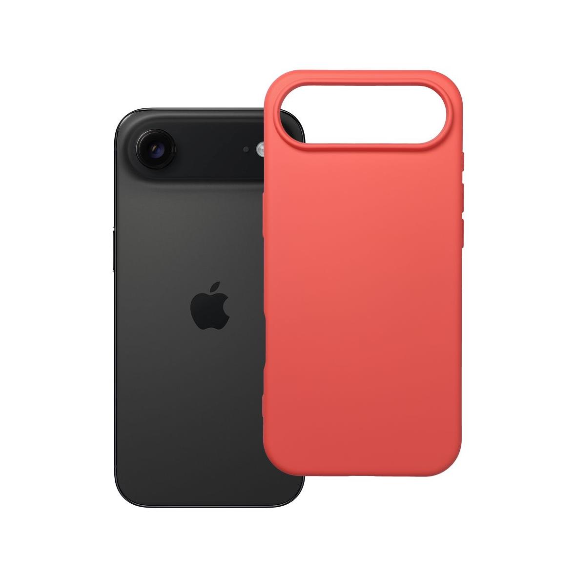 Futerał do iPhone 17 AIR Silicone brzoskwiniowy