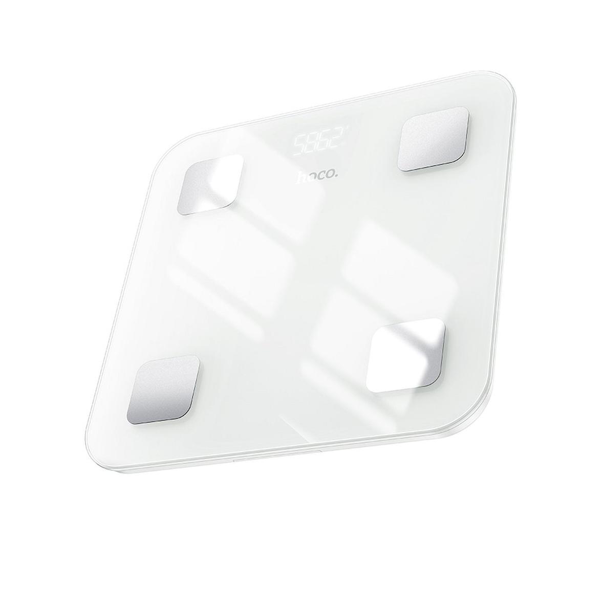 Waga łazienkowa Hoco Bluetooth HI21 biała