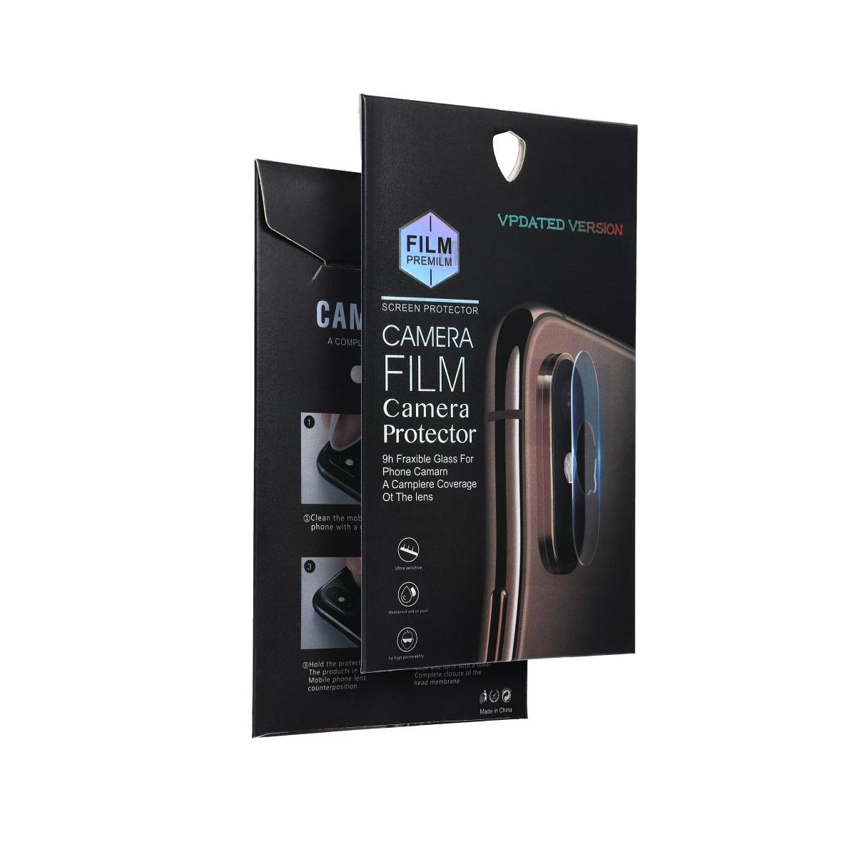 Szkło hartowane 5D Full Glue do aparatu - do XIAOMI Redmi NOTE 15 Pro 4G / NOTE 15 Pro 5G Czarny