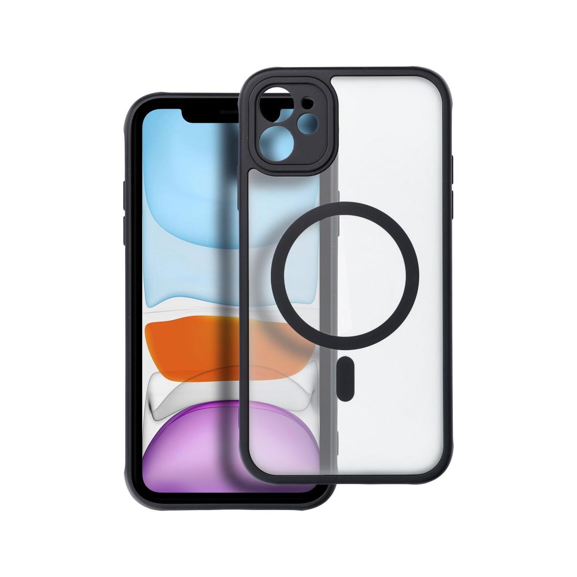 Futerał do iPhone 11 Full Matte Mag Cover zgodny z MagSafe czarny