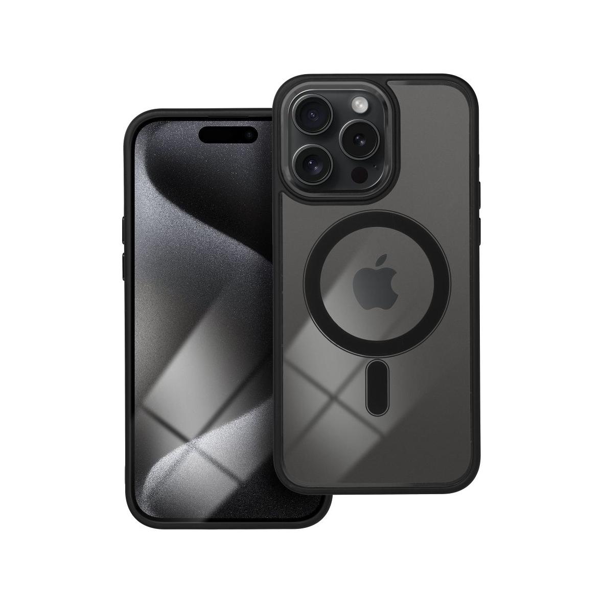 Futerał do iPhone 15 PRO MAX Color Edge Mag Cover zgodny z MagSafe czarny