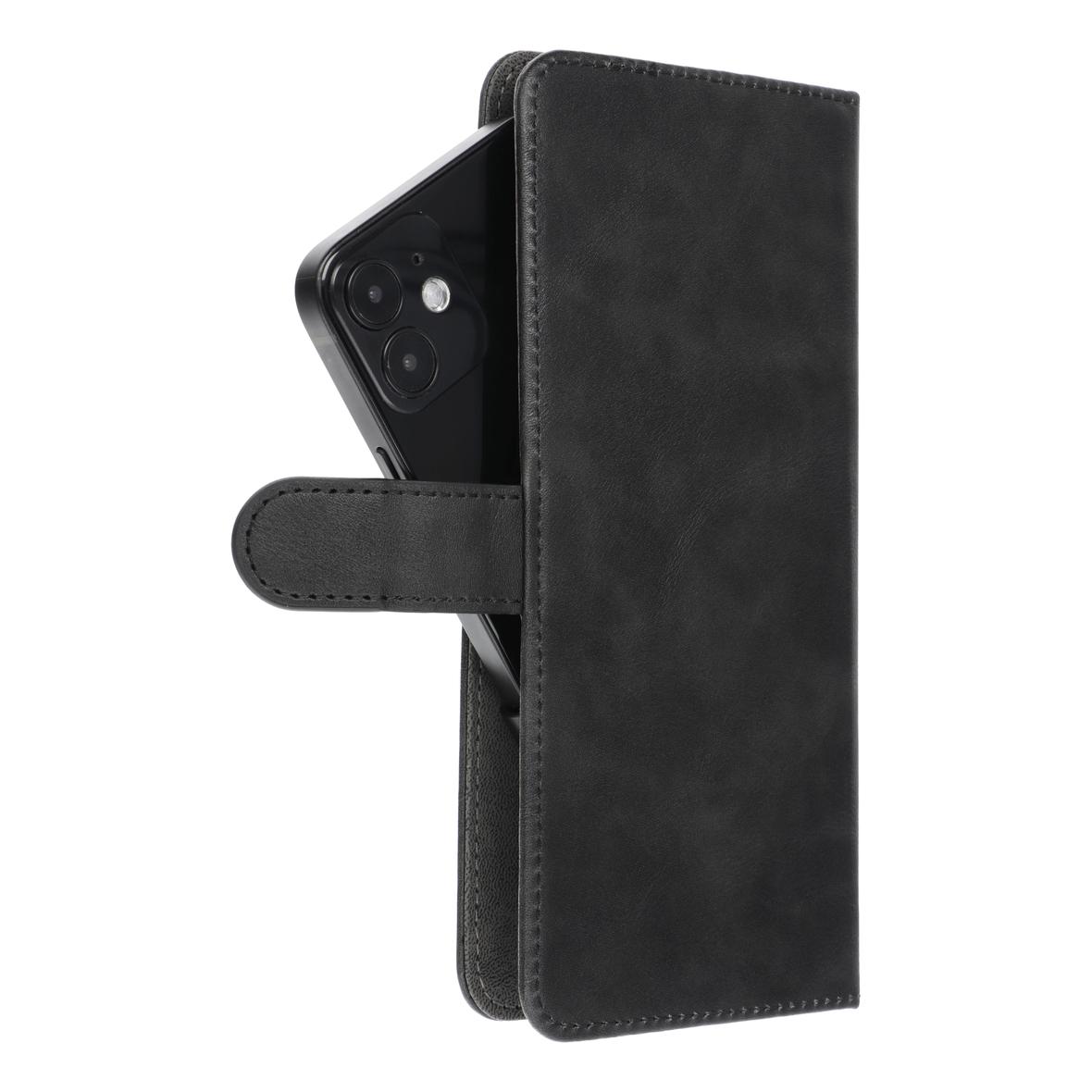 Etui z klapką na Samsung A12 /  A13 4G / A34 5G / A02s / Xiaomi Redmi 12 4G / 12C / NOTE 12 4G / 12 PRO 5G Oppo A53s / A72 / A92 Common Book rozmiar XL czarne