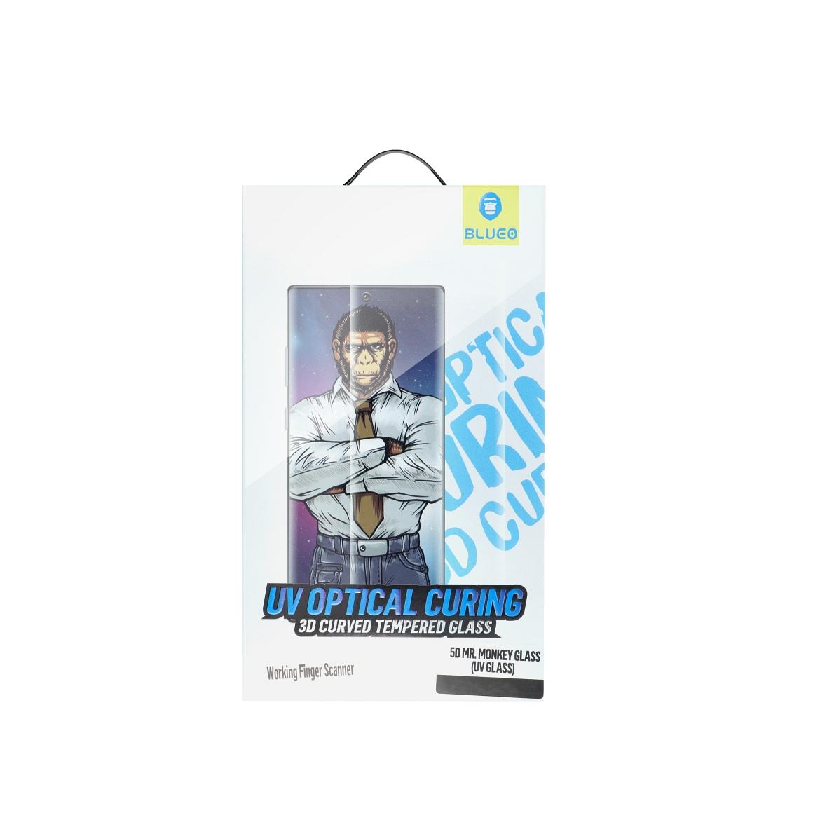 Szkło Hartowane 5D Mr. Monkey Glass - Samsung Galaxy S23 Ultra transparent (UV Glass)
