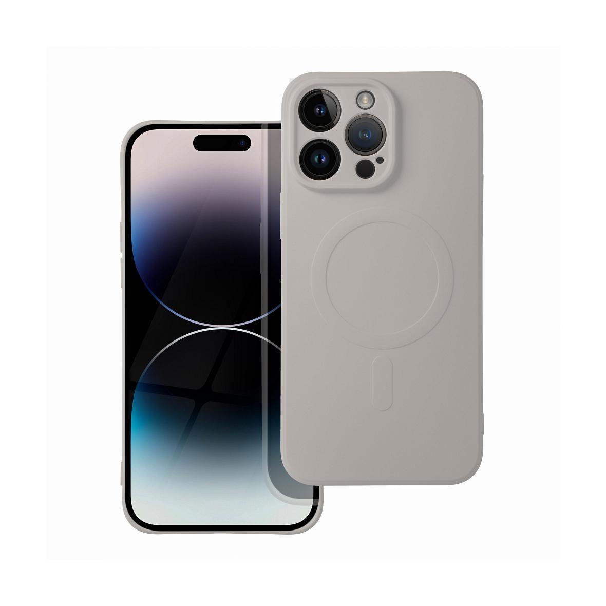 Futerał do Samsung A37 Silicone Mag Cover zgodny z MagSafe tytanowy szary