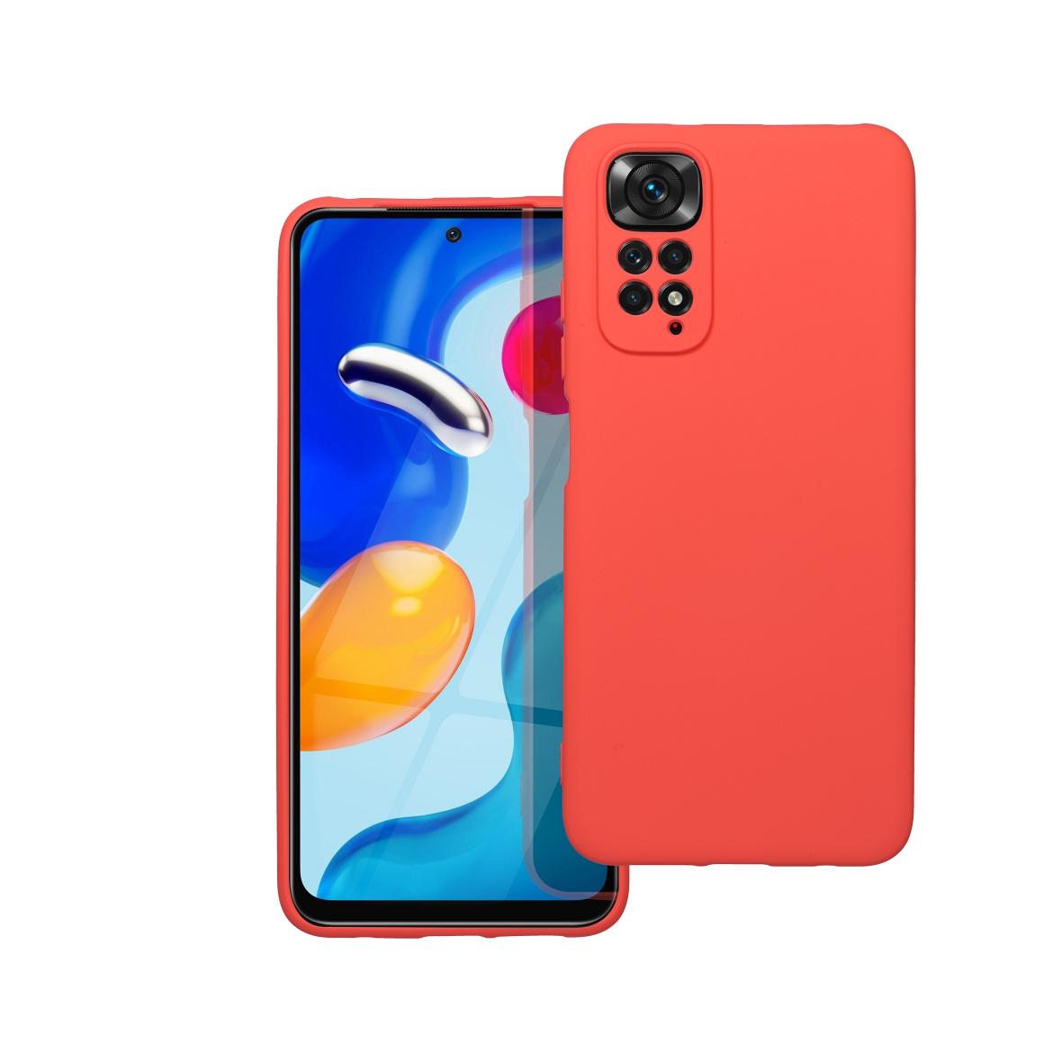 Futerał SILICONE do XIAOMI Redmi Note 11 / 11S brzoskwiniowy