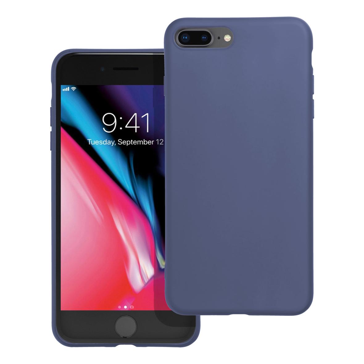 Futerał do iPhone 7 PLUS / 8 PLUS Matt niebieski