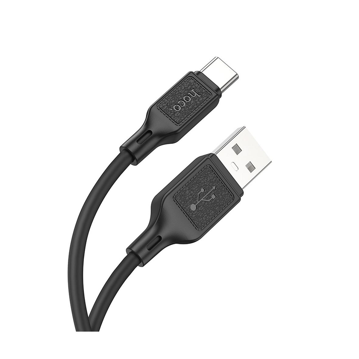 Kabel USB A do USB C Hoco 3A 1 m X90 czarny