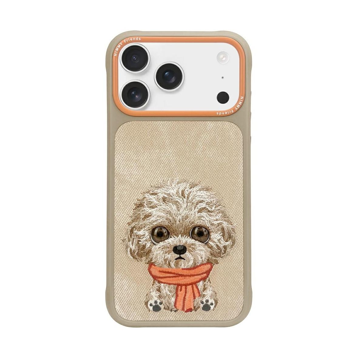 NIMMY futerał BIG EYED PET 2.0 Dog do IPHONE 17 Pro beżowy