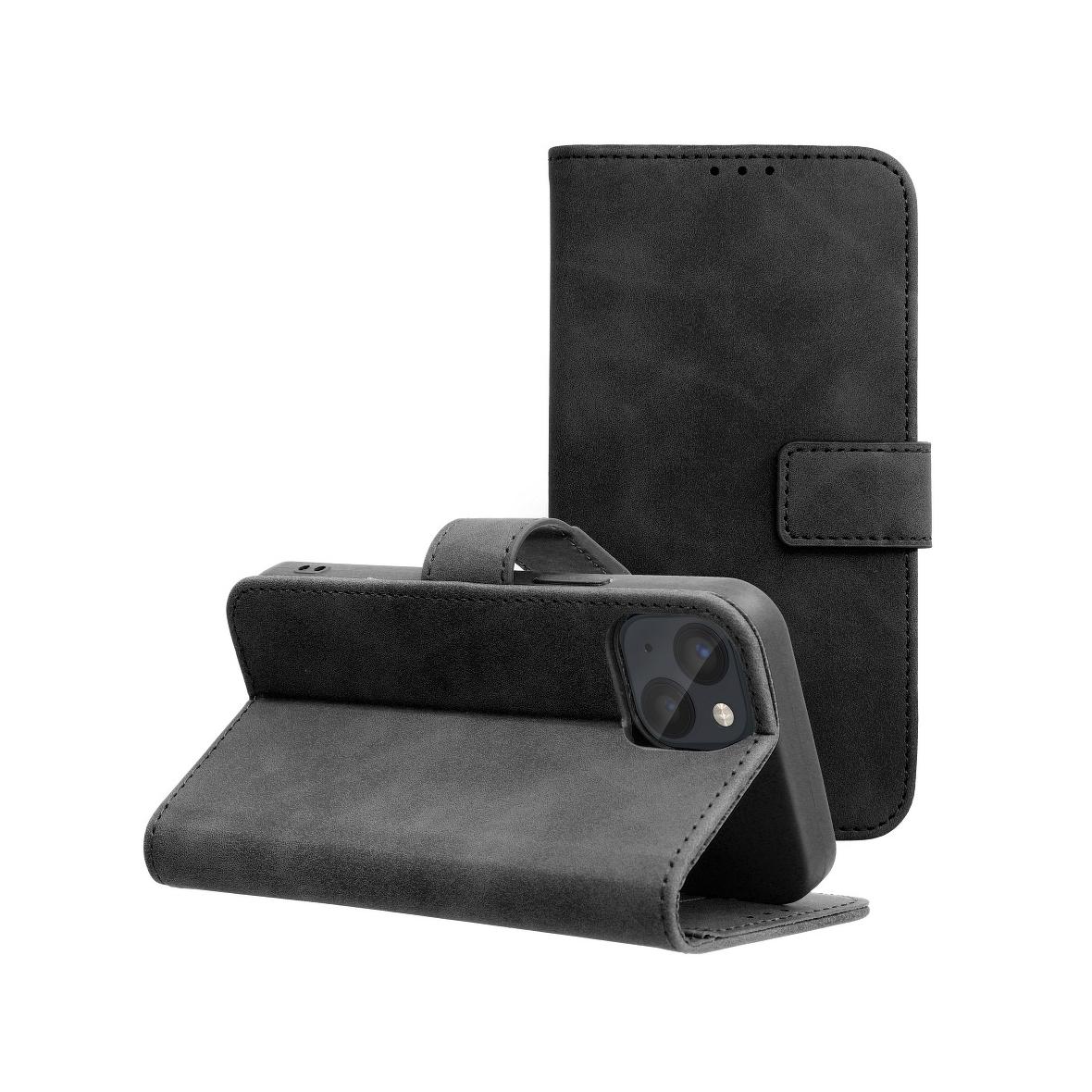Etui z klapką na iPhone 13 MINI Tender Book czarne