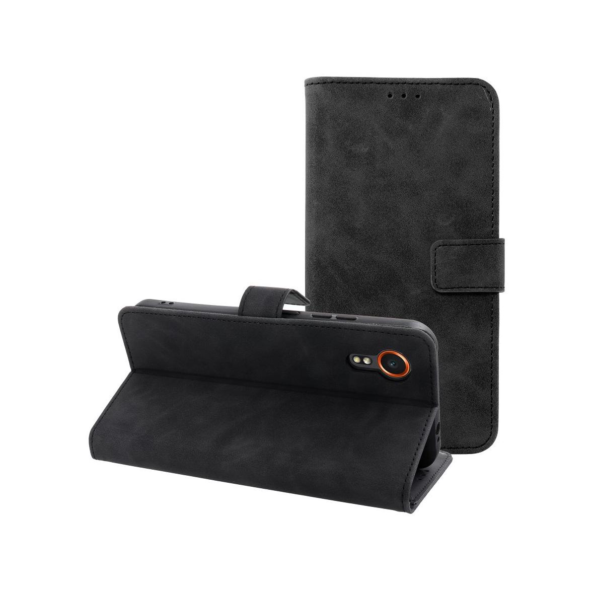 Etui z klapką na Samsung Xcover 7 Tender Book czarne