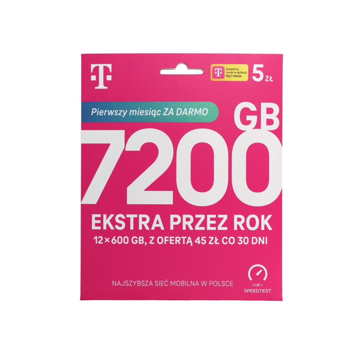 Karta Startowa @ T-MOBILE 5 Bez limitu