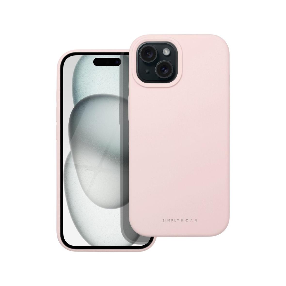 ROAR futerał CLOUD SKIN do IPHONE 15 Jasnoróżowy