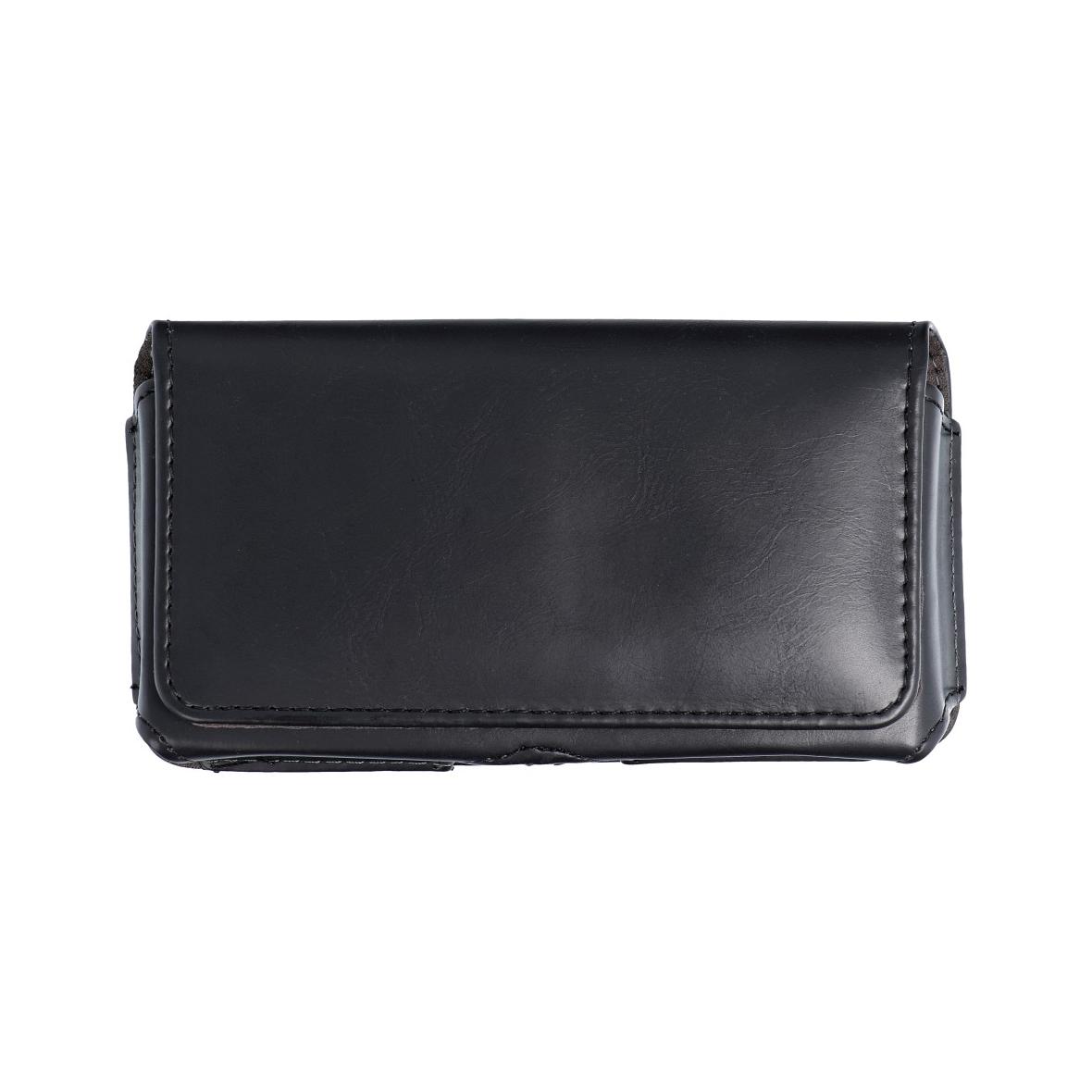 Kabura uniwersalna do paska CLASSIC 100A model 10 do (Iphone X / Samsung S5/S7/A5/J5/Xcover 3 / Huawei P8 Lite) czarna