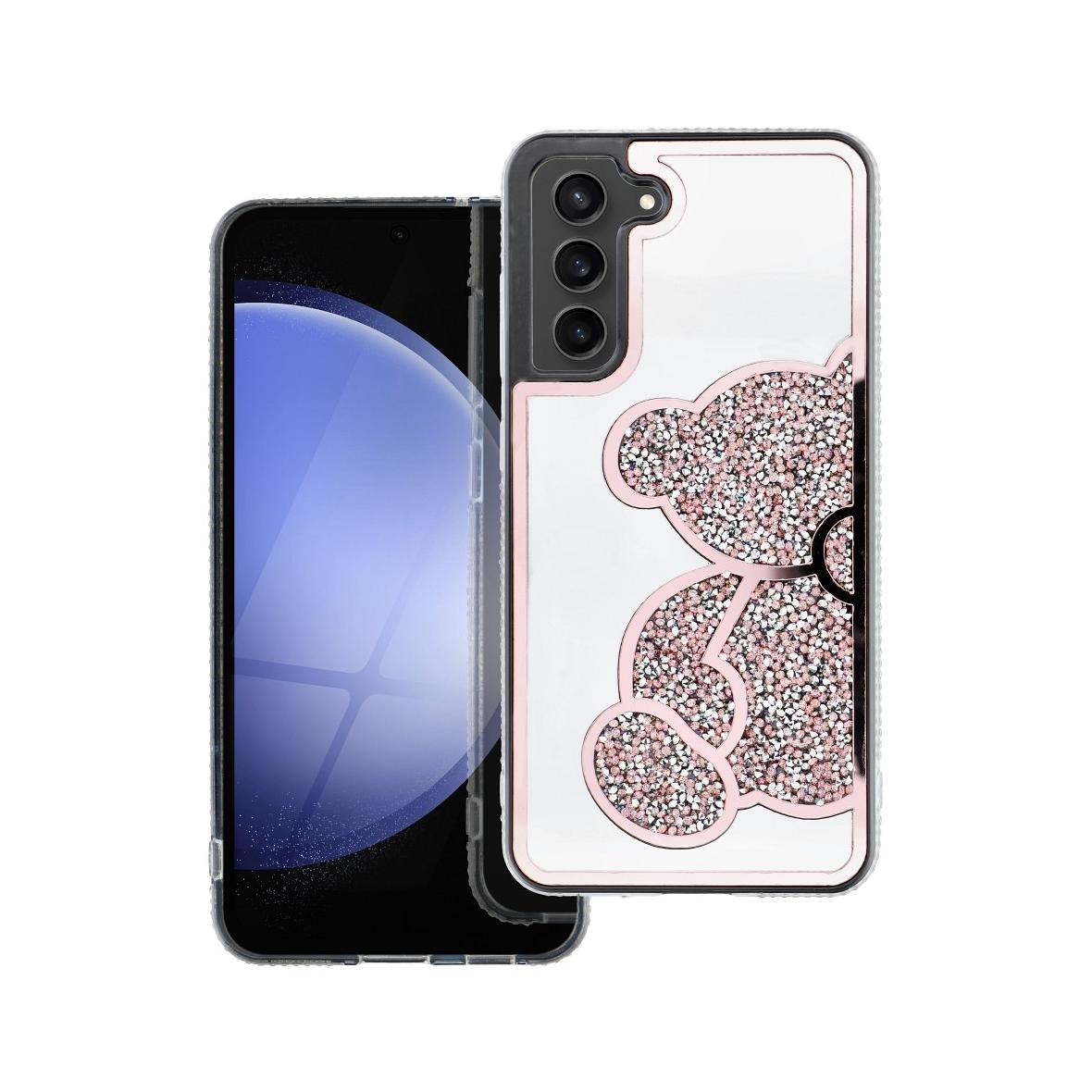 Futerał do Samsung A16 5G / A16 4G Teddy Bear różowy