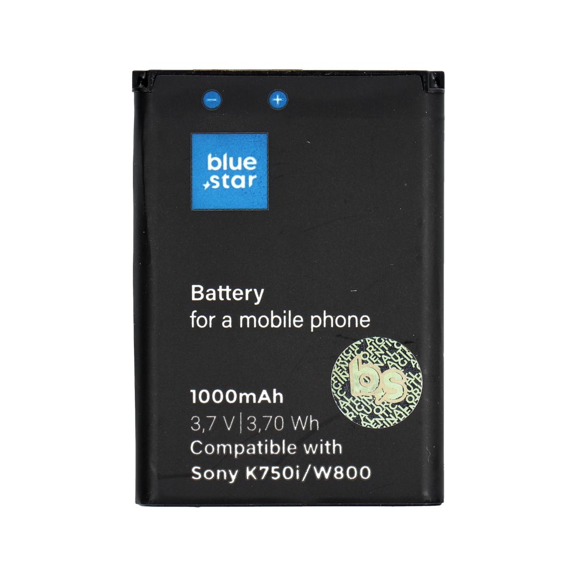 Bateria do Sony Ericsson K750i / W800 / W550i / Z300 1000 mAh Blue Star Premium