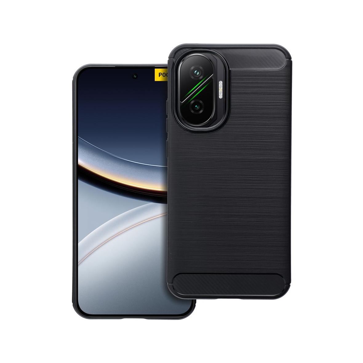 Futerał do Xiaomi Poco F7 5G / TURBO 4 PRO 5G Carbon czarny