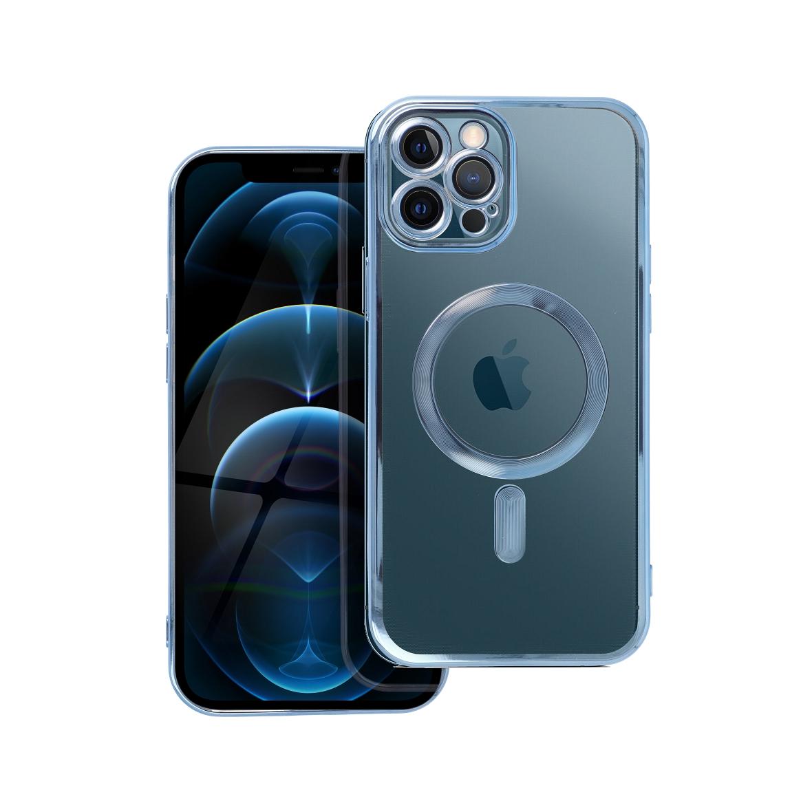 Futerał do iPhone 12 PRO MAX Electro Mag Cover zgodny z MagSafe niebieski