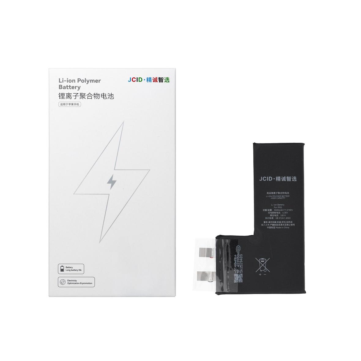 JCID Bateria bez BMS do iPhone Xs (zwiększona pojemność)
