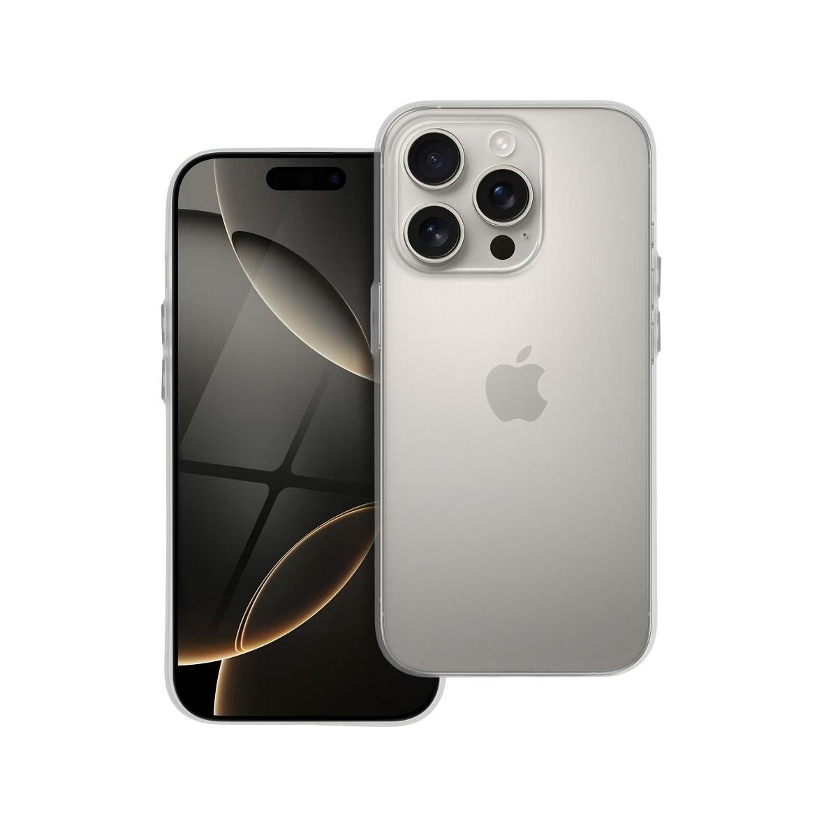 Futerał do iPhone 16 Ultrathin Matt transparentny