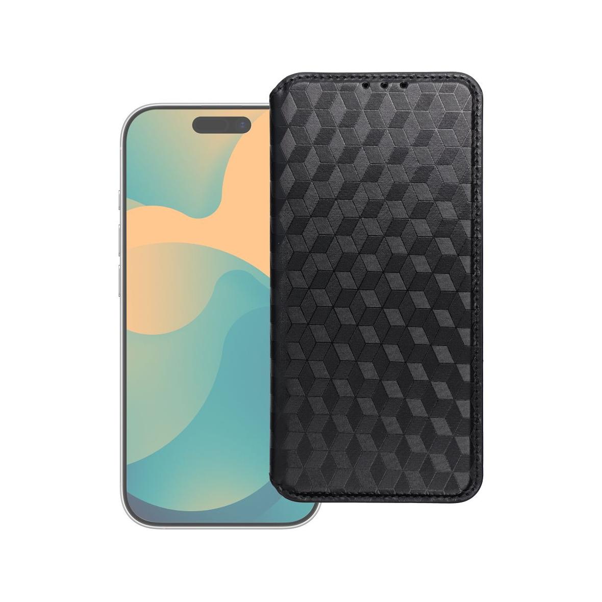 Etui z klapką na Xiaomi Redmi NOTE 15 PRO 5G Cubic Book czarne