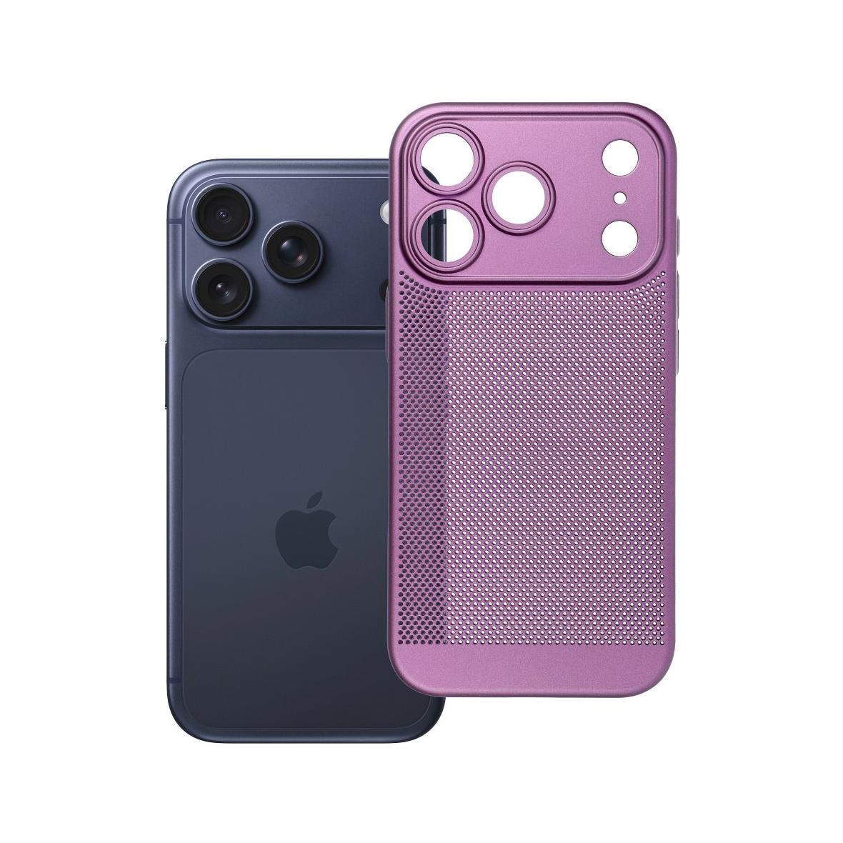 Futerał do iPhone 17 PRO Breezy fioletowy