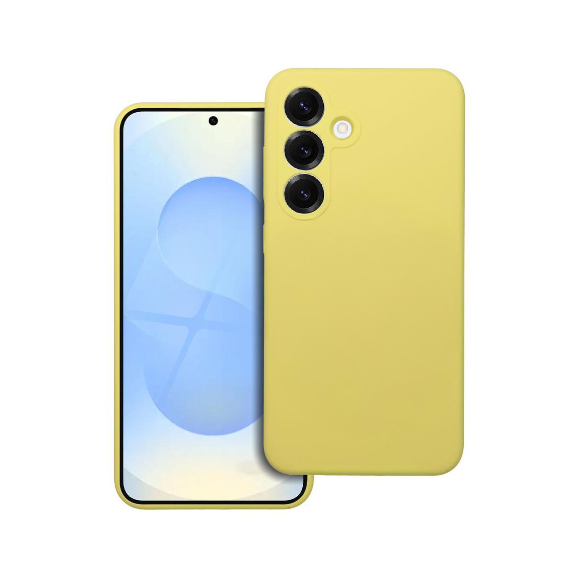 Futerał do Motorola EDGE 60 / 60 FUSION Silicone 2mm żółty