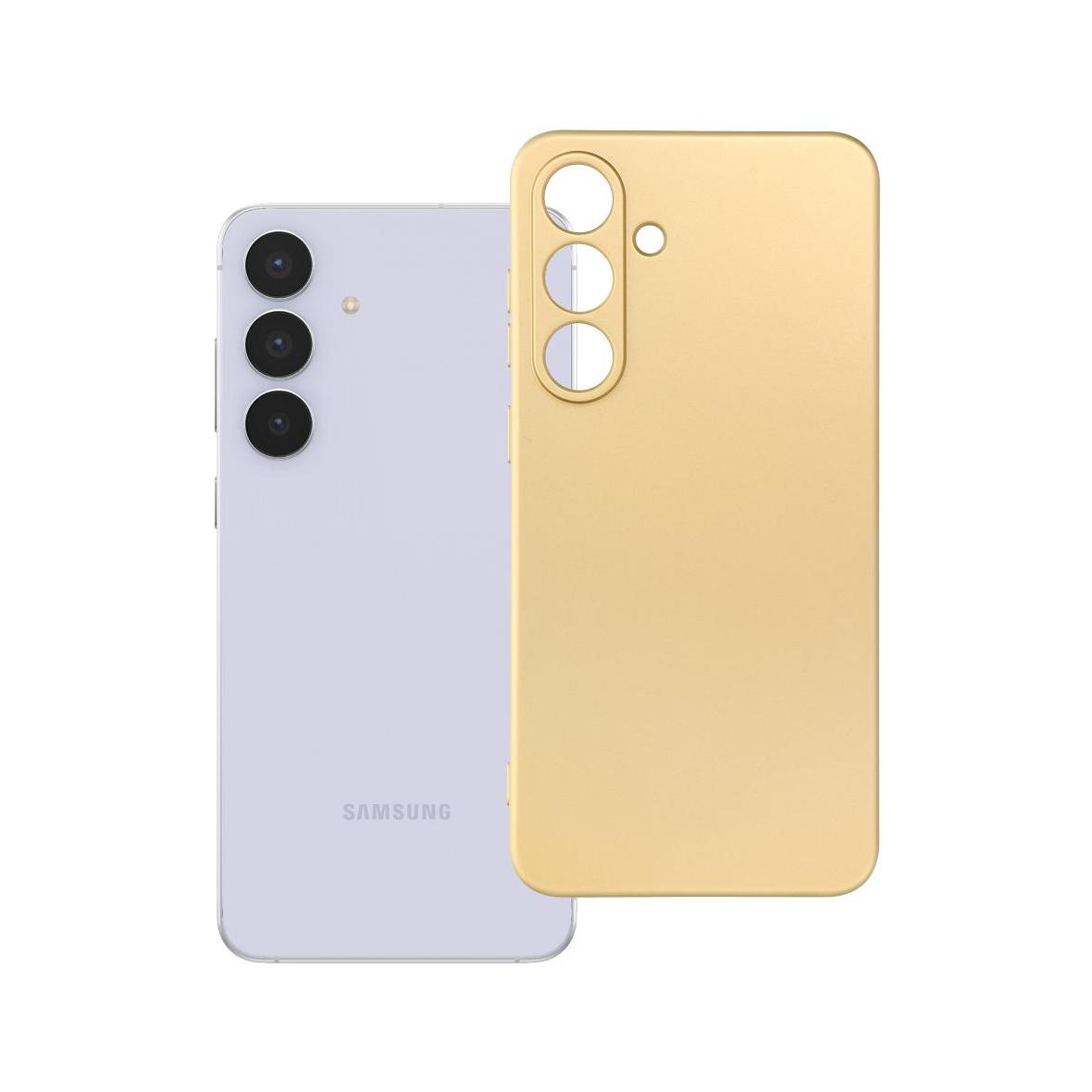 Futerał do Samsung S25 FE Metallic złoty