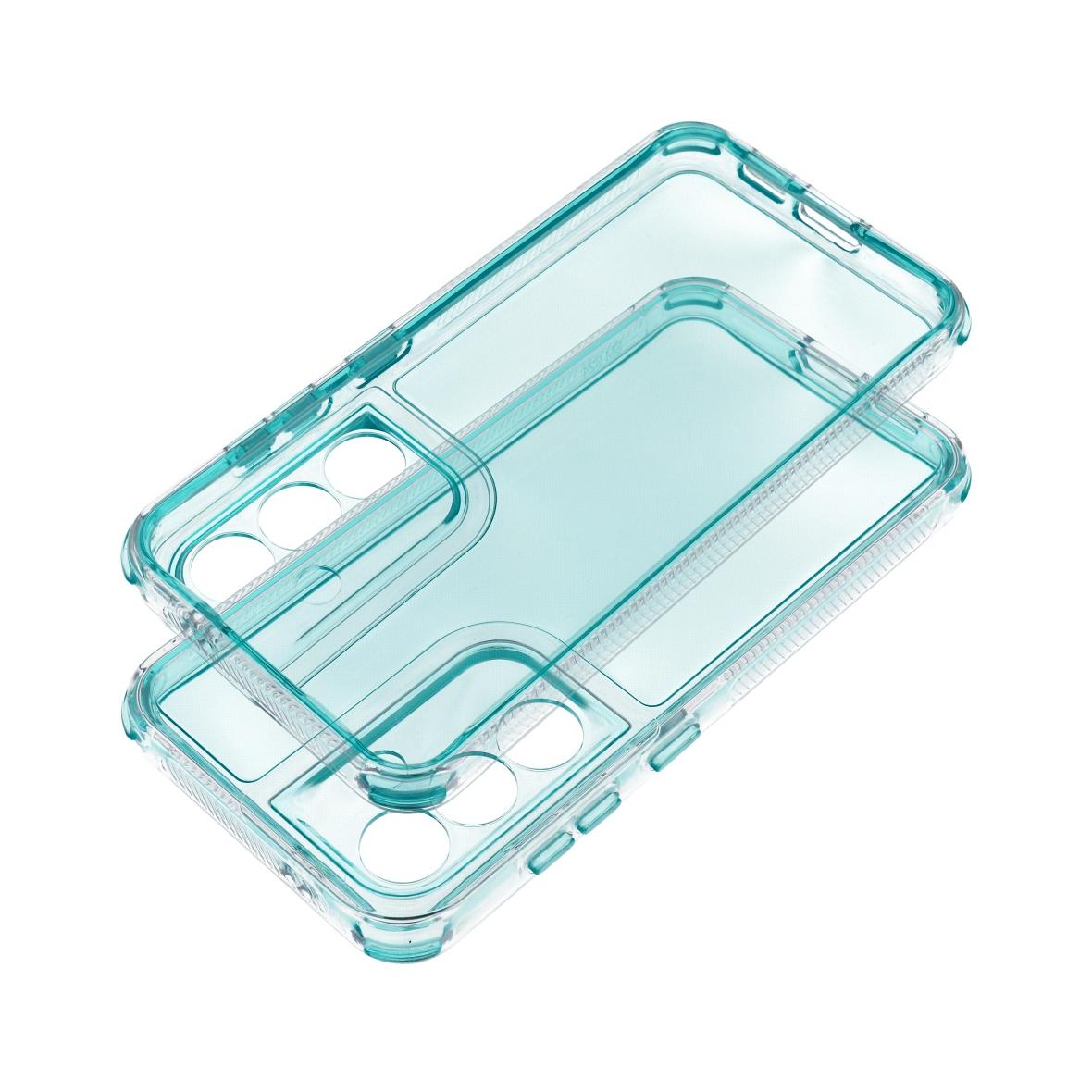 Futerał do Samsung S25 FE Matrix Clear miętowy