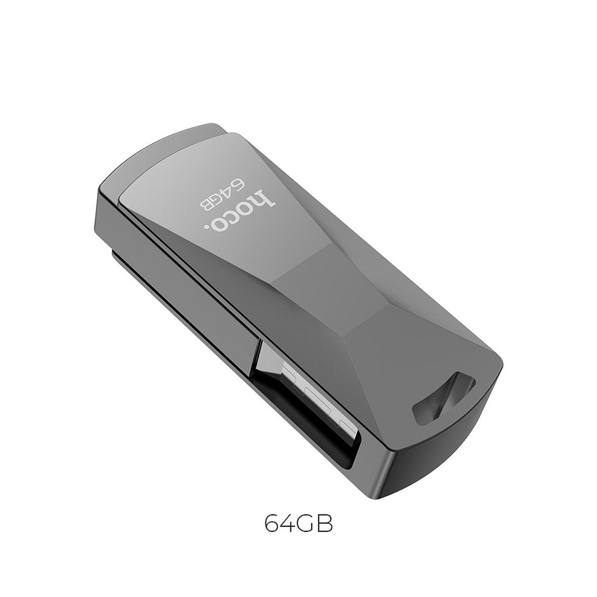 Pendrive 64GB USB 3.0 (USB A) Hoco UD5 szary