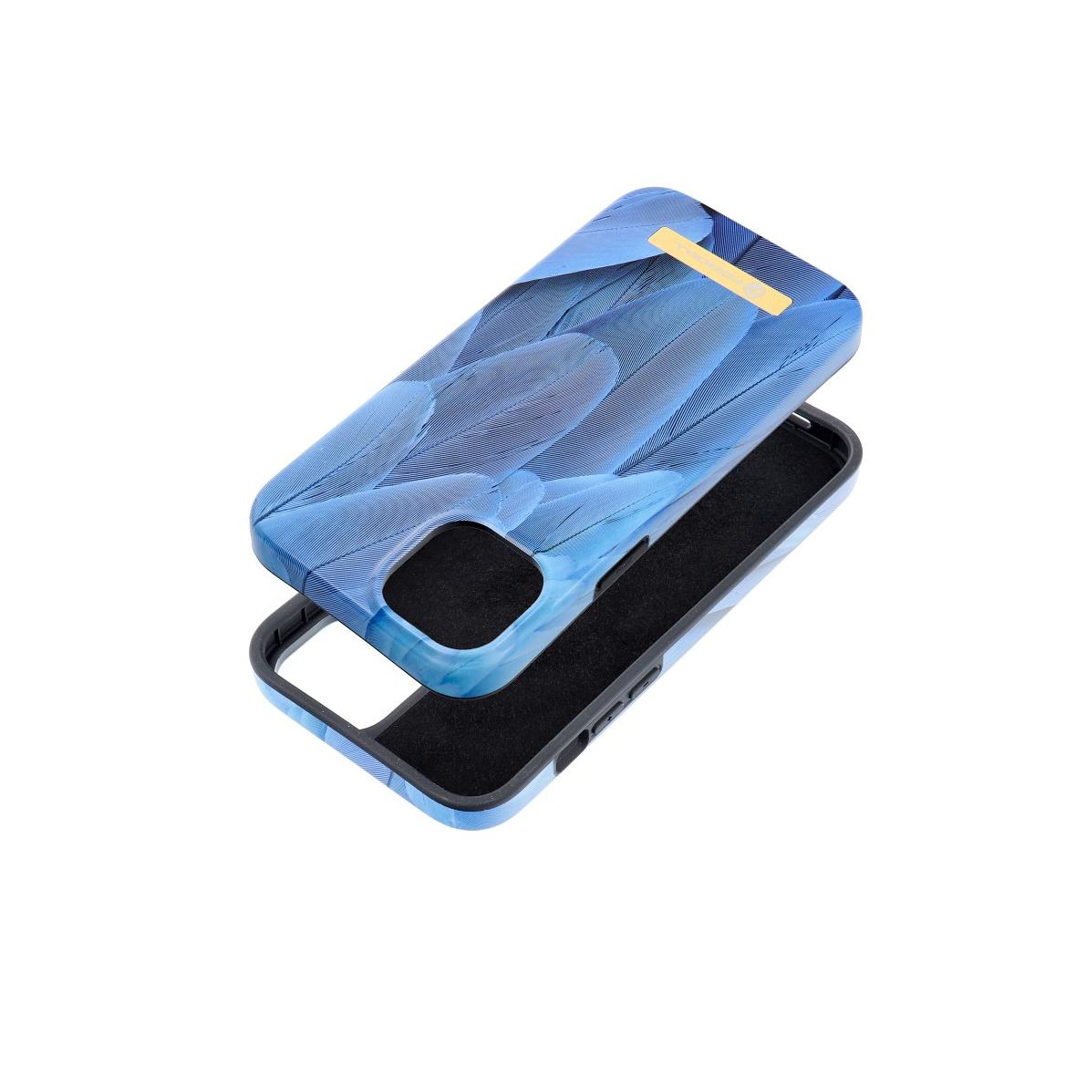 Etui na iPhone 15 PLUS Forcell F-Protect Mirage zgodny z MagSafe blue bird