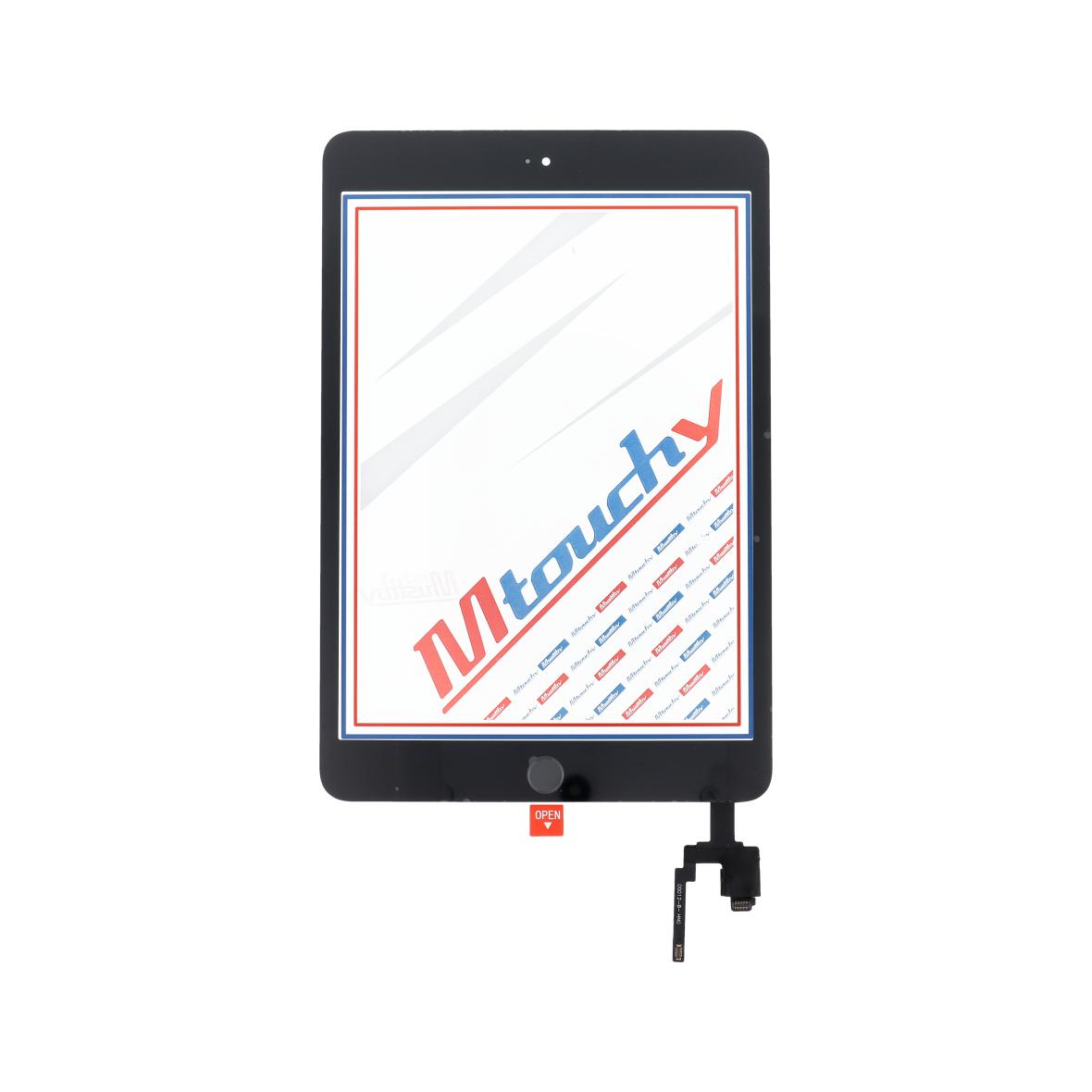 MUSTTBY Ekran dotykowy + taśma klejąca + Home do iPAD Mini 3 (czarny)