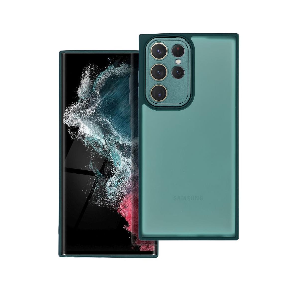 Futerał VARIETE do SAMSUNG S22 Ultra ciemnozielony