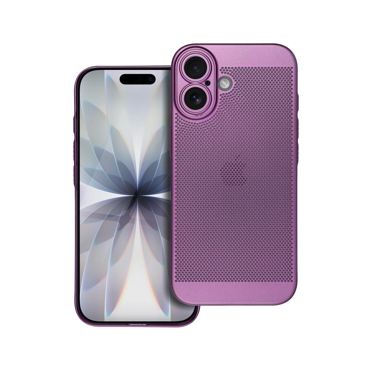Futerał do iPhone 17 Breezy fioletowy