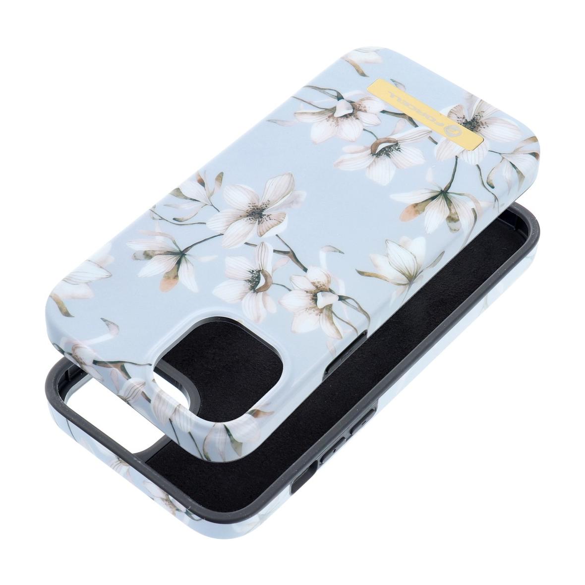 Etui na iPhone 15 PLUS Forcell F-Protect Mirage zgodny z MagSafe spring flowers